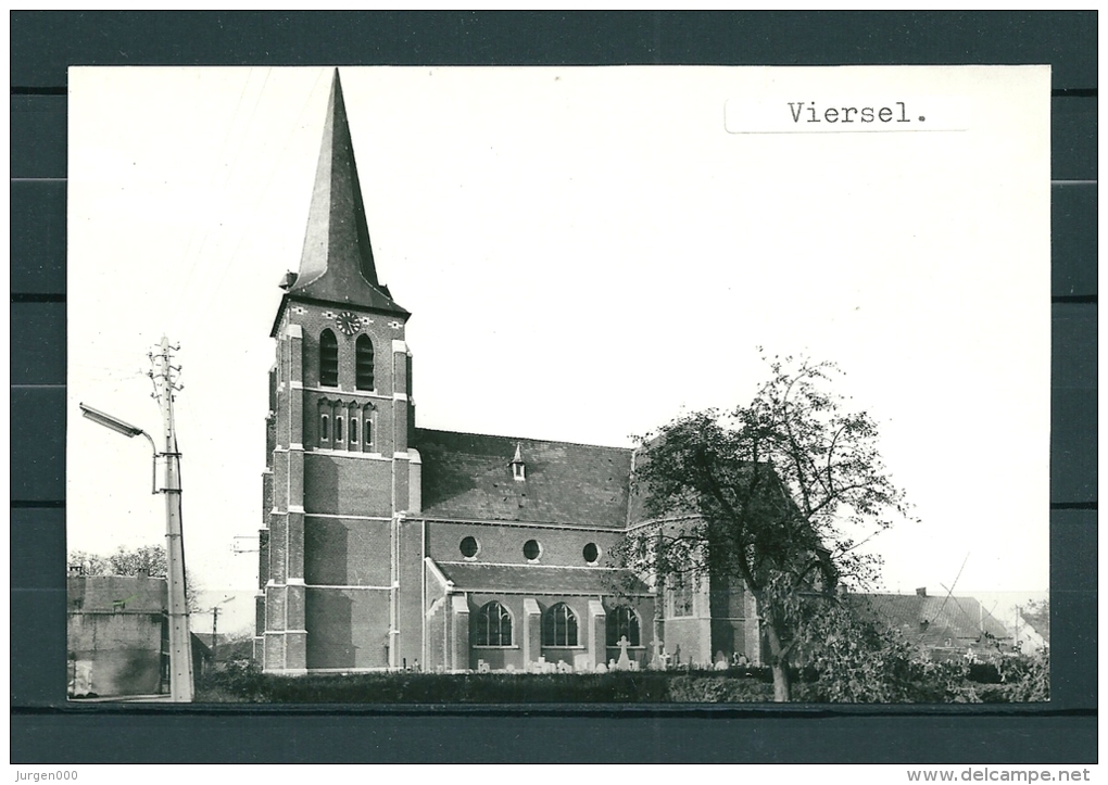 VIERSEL: St Willebrordskerk, Niet Gelopen Postkaart (Uitg Mols) (GA20031) - Zandhoven