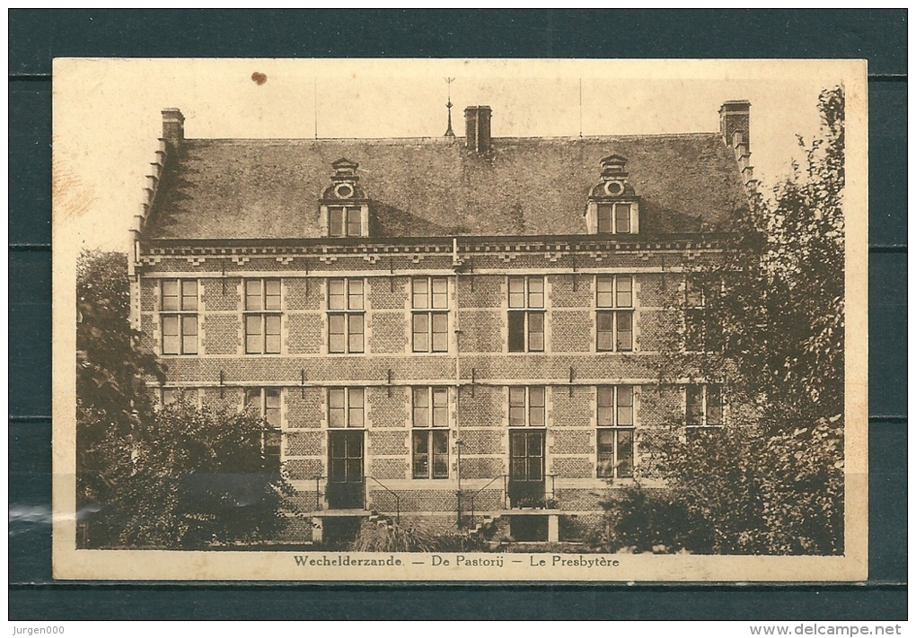 WECHELDERZANDE: De Pastorij, Gelopen Postkaart 1941 (GA20091) - Lille