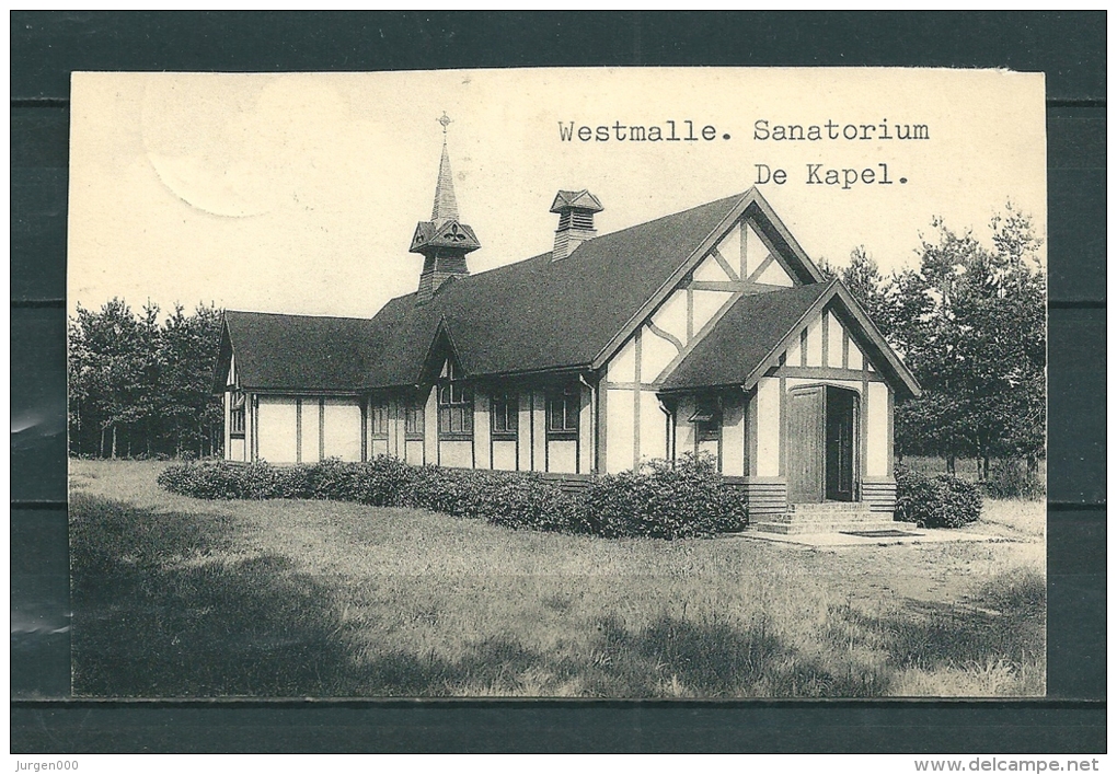 WESTMALLE: Sanatorium De Kapel, Gelopen Postkaart 1957 (Uitg Thill) (GA20174) - Malle