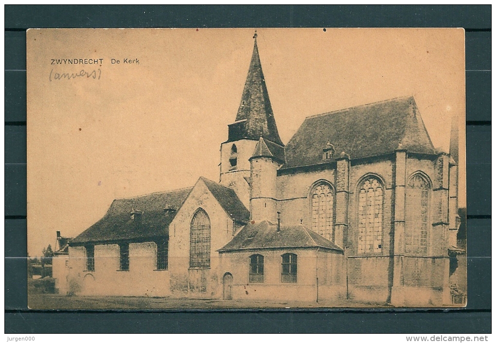 ZWYNDRECHT: De Kerk, Niet Gelopen Postkaart (GA20268) - Zwijndrecht