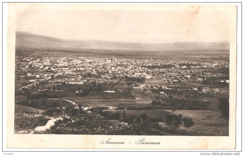 AVEZZANO ( L'AQUILA ) PANORAMA - EDZIONE M.C. - Avezzano