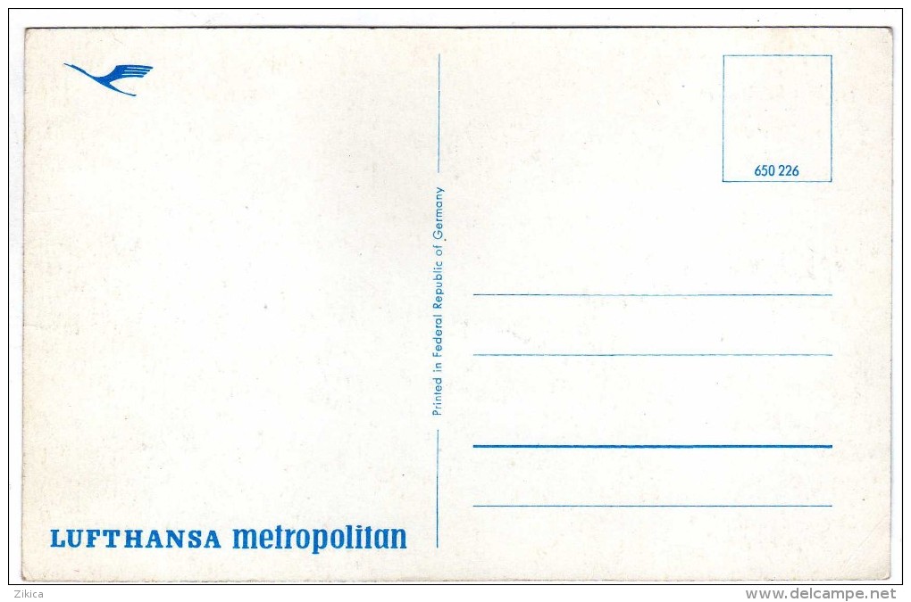 Aviation> Airplanes,Lufthansa Metropolitan - 1946-....: Moderne