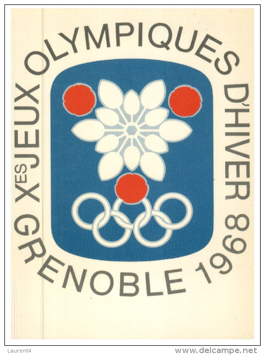 (PAR 798) France - Grenoble Winter Olympic Games - Giochi Olimpici