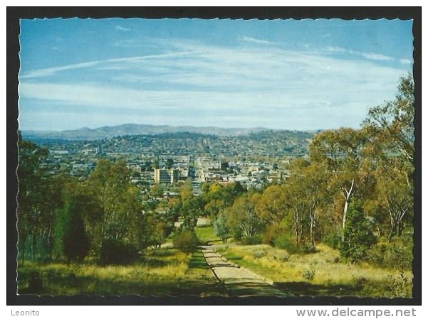 AUSTRALIA ALBURY New South Wales Panorama From Monument Hill 1979 - Albury