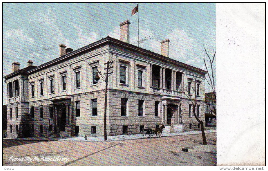 Public Library - 1910 - Kansas City – Kansas