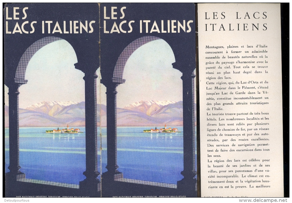 X4 Prospectus Touristiques Italie Italia LAGO DI COMO Annuario Alberghi 1960 ENIT 1934 1950 1959 - Italie