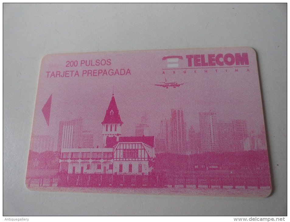 RARE : TELECOM ARGENTINA  200 PULSOS OR 50 PULSOS ?? - Argentinië