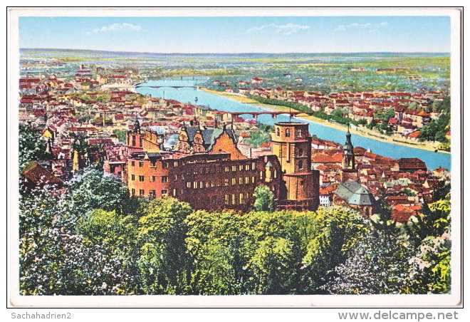 Pf. HEIDELBERG. Schloss Und Stadt. 9 - Heidelberg