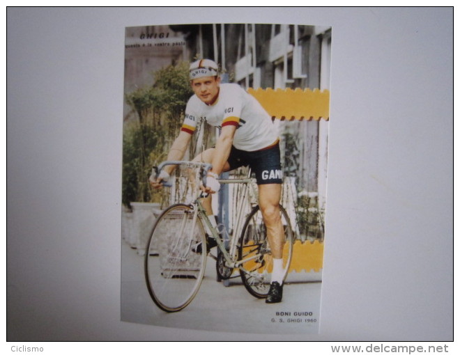 CYCLISME CICLISMO RADSPORT WIELRENNEN :  Guido  BONI  GHIGI GANNA Reproduction - Cyclisme