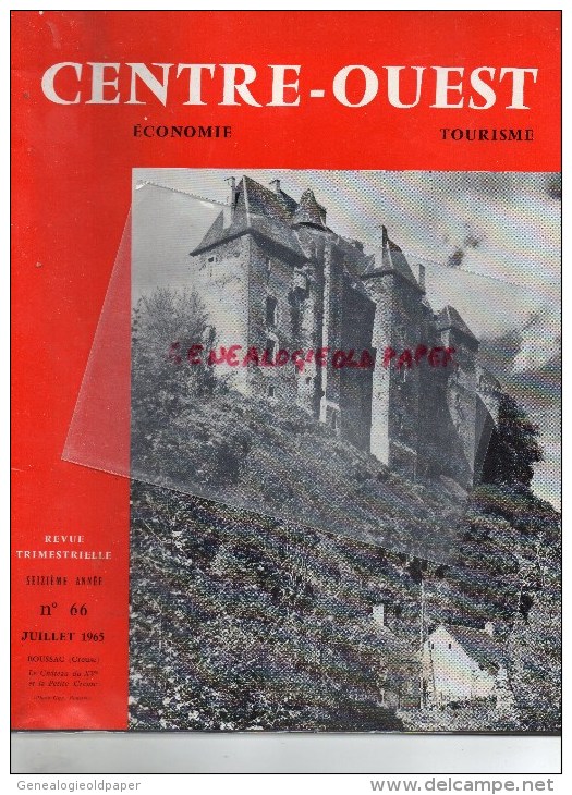 16-17-19-23-79-24-36-86-8 7- REVUE CENTRE OUEST - LIMOGES- N° 66- JUILLET 1965- SPECIAL LA ROCHELLE- ROCHEFORT SUR MER - Tourism & Regions