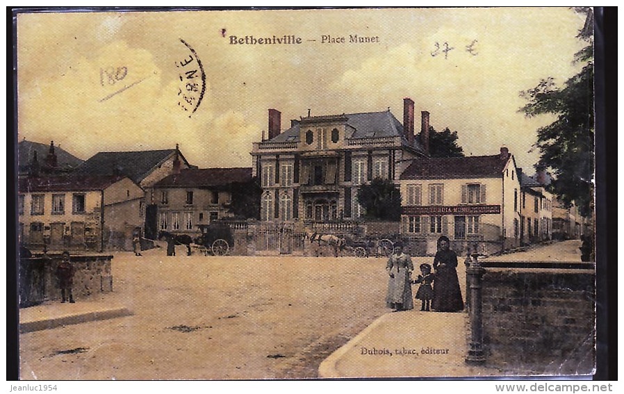 BETHENIVILLE CP TOILEE RARE - Bétheniville