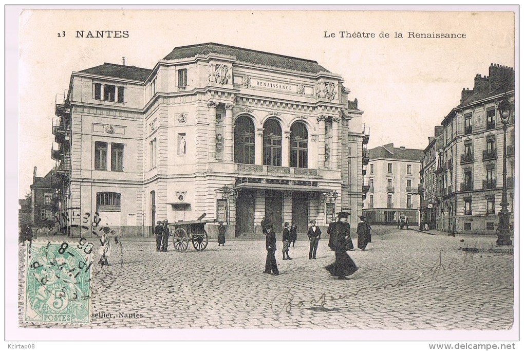 NANTES . Le Théâtre De La Renaissance . - Nantes