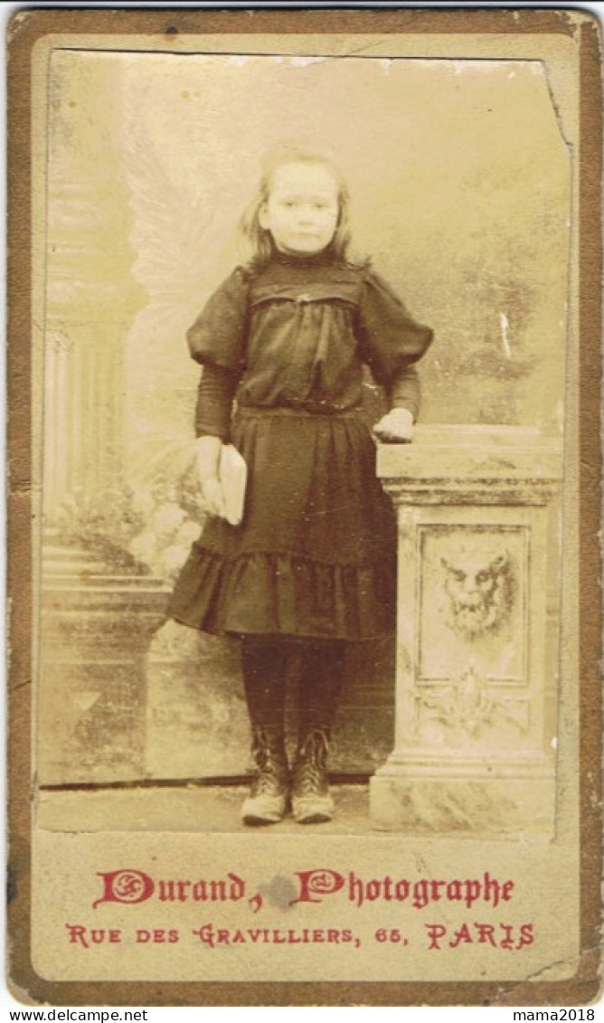 Photo  D'enfant     DURAND    Paris - Anciennes (Av. 1900)