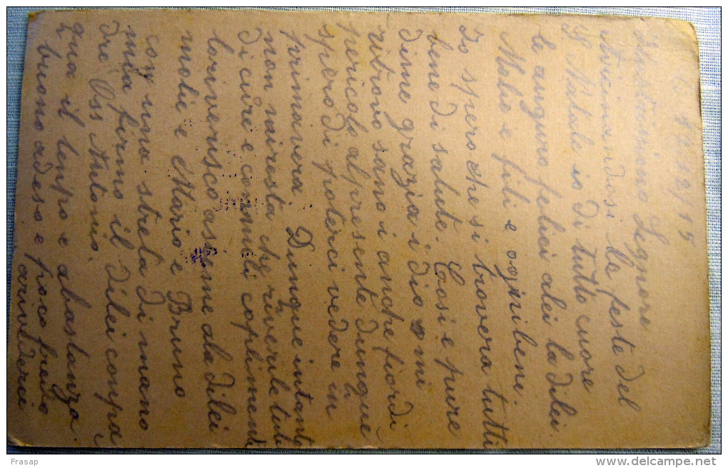 Franchigia Feldpost Feldpostkorrespondenzkart E Feldpostkarte KUK  160 19-XII-1915    WWI - Oostenrijkse Bezetting