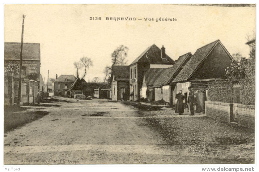 76/ CPA A - Berneval - Vue Générale - Berneval