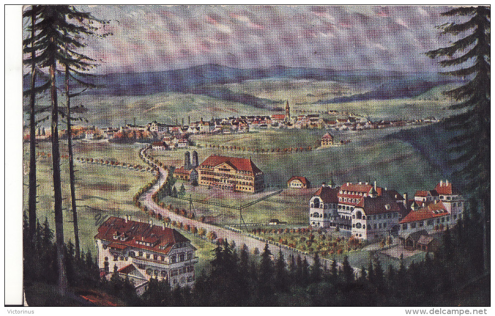 BAD-DÜRRHEIM - Höchstgelegenes Solbad Europas - Avril 1916 - Bad Duerrheim