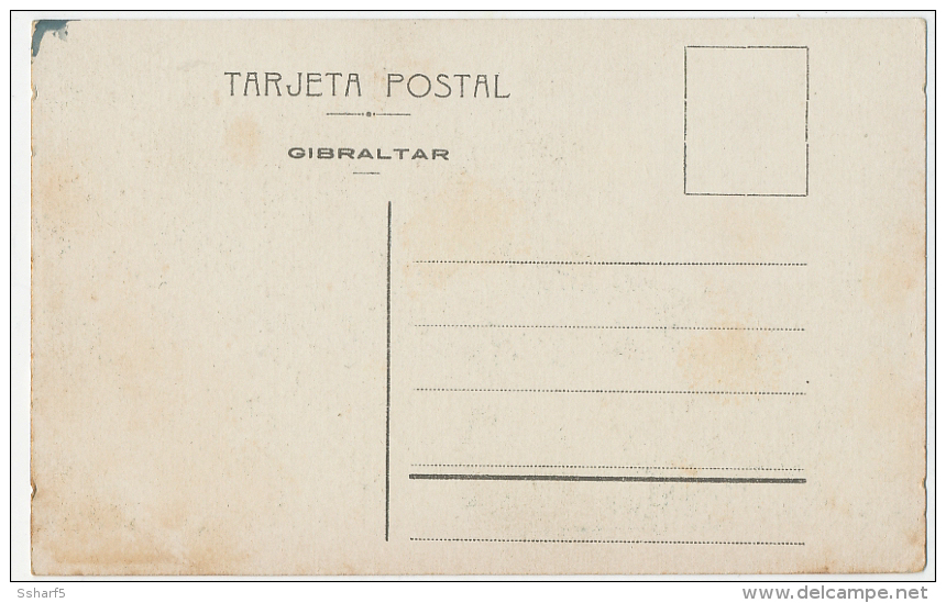 Gibraltar Europa Point C. 1908 Colour - Gibilterra