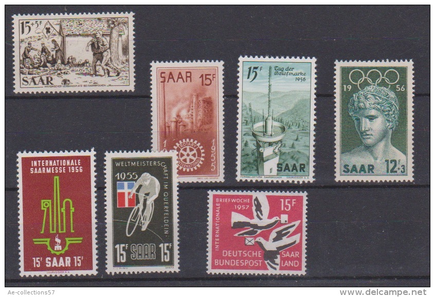 Sarre //  Lot De Timbres //  NEUFS ** - Collections, Lots & Séries