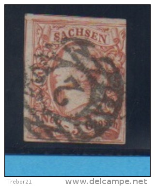 ALLEMAGNE, SAXE  . Yvert N°  11 - Saxony