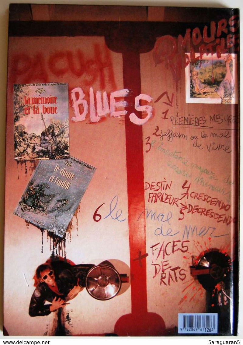 BD PACUSH BLUES - 7 - Septième Saut ; Variations Sur Un Thème Imposé - EO 1991 - Pacush Blues