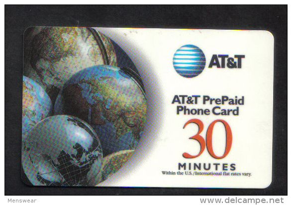 UNITED STATES - AT&T PHONECARD  ( 30 MINUTES PHONECARD )  USED 2000 - AT&T