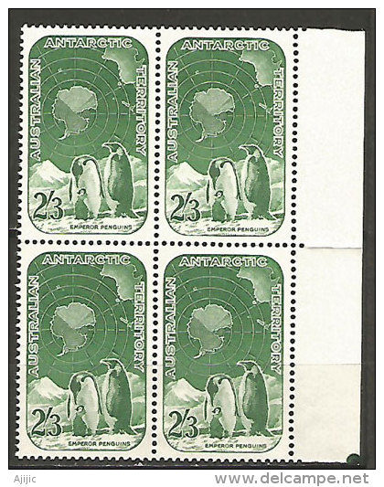 Manchots Empereurs.  Bloc De 4 T-p Neufs ** Emission 1959. Côte 72,00 € - Neufs