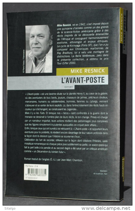 L'AVANT-POSTE - MIKE RESNICK - FLAMMARION - Flammarion