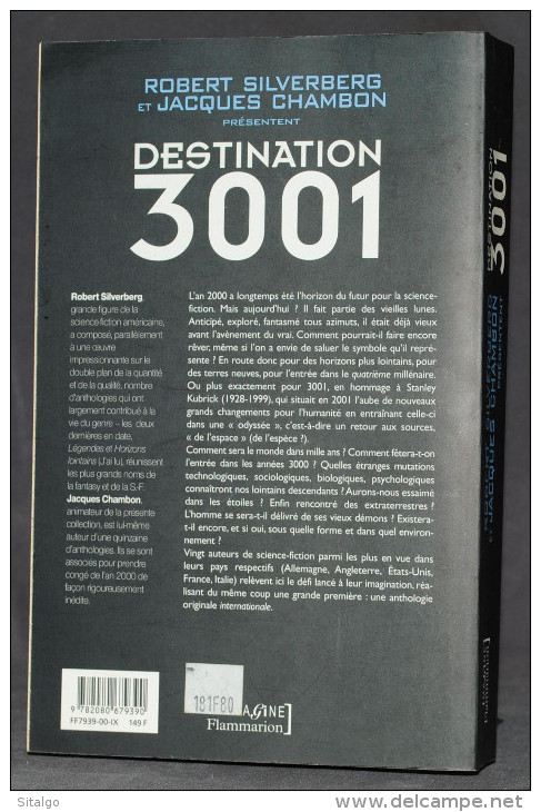 DESTINATION 3001 - SILVERBERG, CHAMBON - FLAMMARION - Flammarion