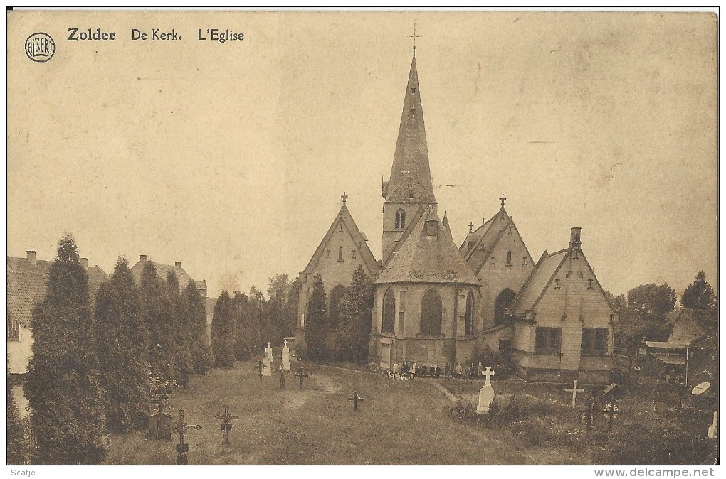 Zolder    De Kerk.  L´ Eglise - Heusden-Zolder