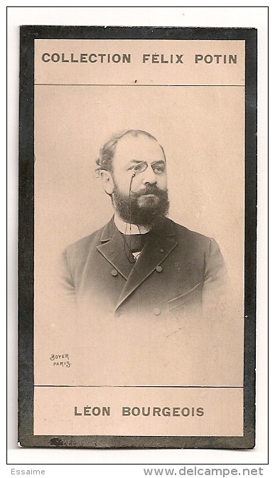 Léon Bourgeois. Page 8. 1ère Collection Félix Potin. 1900 - Félix Potin