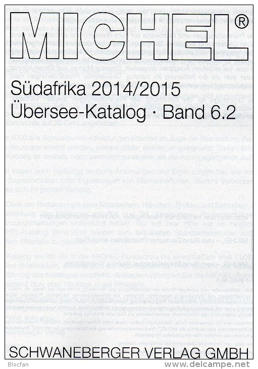 MICHEL Süd-Afrika Band 6/2 Katalog 2014 Neu 80€ South-Africa Botswana Lesetho Malawi Namibia Sambia Südafrika Swaziland - Catálogos