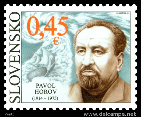 Slovakia 2014 Pofis 564 ** Pavol Horov - Cartas & Documentos