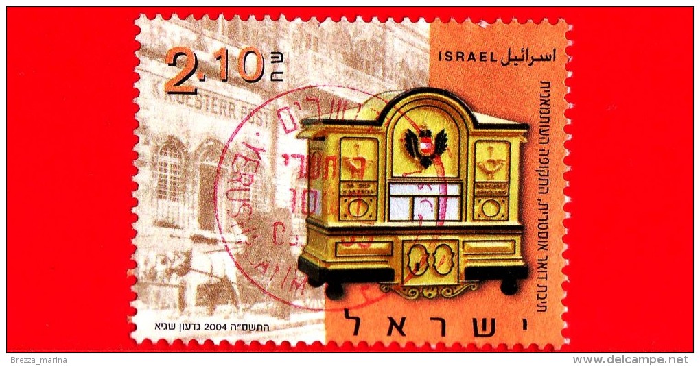 ISRAELE -  ISRAEL - 2004 - USATO - Cassetta Della Posta - Mailboxes - Poste Austriache - 2.10 - Usados (sin Tab)