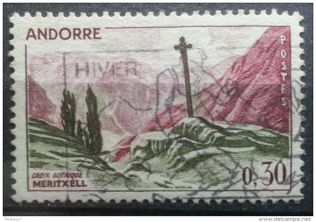 ANDORRE  -  MERIXTELL  Croix Gothique  -  Oblitéré - Oblitérés