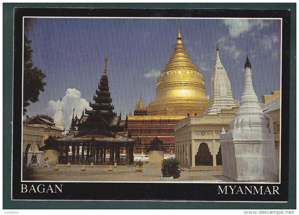 MYANMAR - BURMA - BAGAN - NICE USED STAMP TIMBRE ( 2 SCANS ) - Myanmar (Birma)