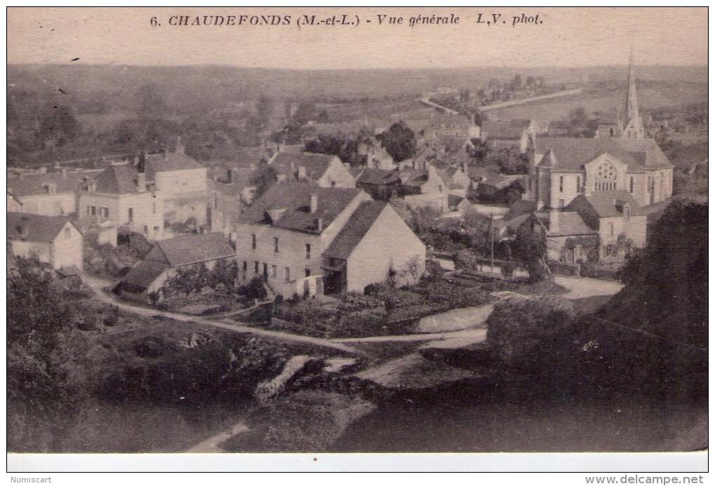 Chaudefonds-sur-Layon.. Belle Vue Du Village Au Cœur Des Vignes Du Fabuleux Layon Vin D Anjou Liquoreux Pays D Angers - Other & Unclassified