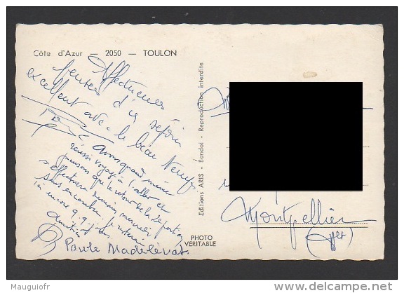 DF / 83 VAR / TOULON / CARTE MULTIVUES - Toulon