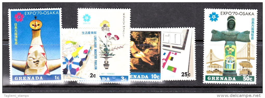 Grenada, 1970, SG 391-96, MNH - Grenada (...-1974)