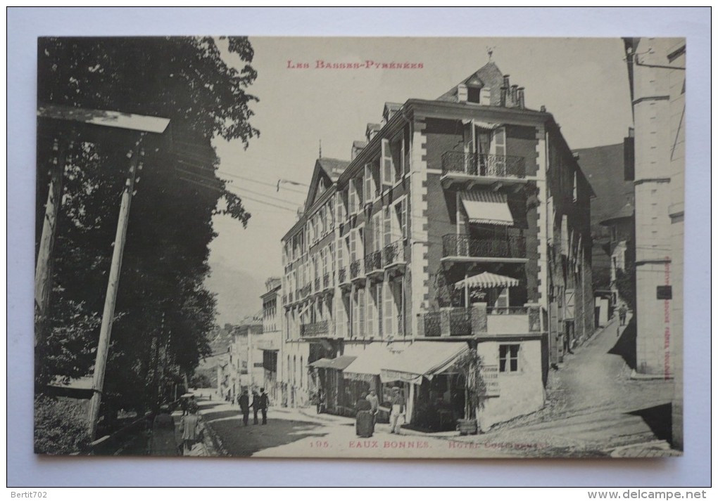 64 -  EAUX- BONNES - Hôtel Continental - Eaux Bonnes