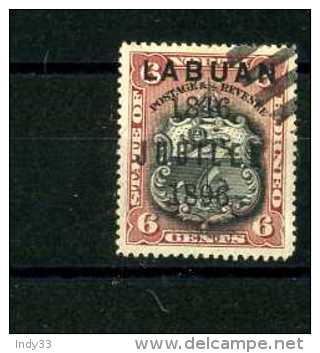 - GRANDE BRETAGNE COLONIES . BORNEO DU NORD . TIMBRE DE LABUAN 1896 . OBLITERE . - Bornéo Du Nord (...-1963)