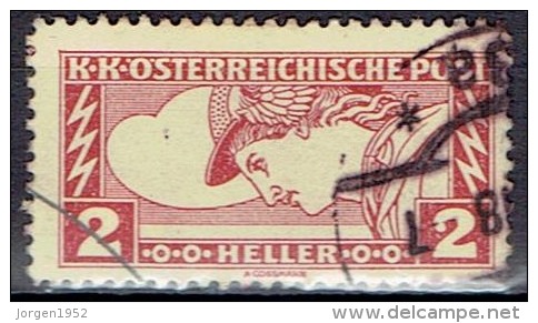 AUSTRIA # STAMPS FROM YEAR 1917 STANLEY GIBBON N294 - Dagbladen