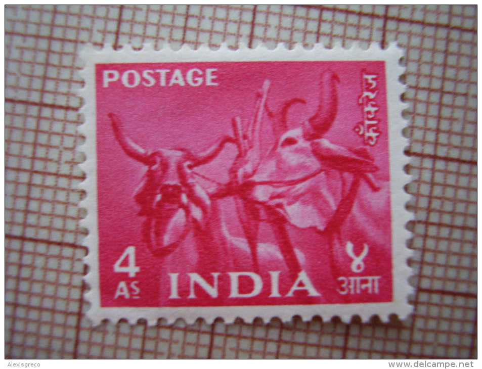 INDIA 1955 FIVE YEAR PLAN  Issue ELEVEN Values  to 14 Annas in  SINGLES MINT with Hinge remnants.