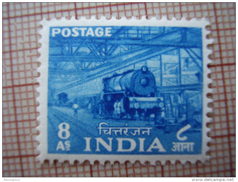 INDIA 1955 FIVE YEAR PLAN  Issue ELEVEN Values  to 14 Annas in  SINGLES MINT with Hinge remnants.