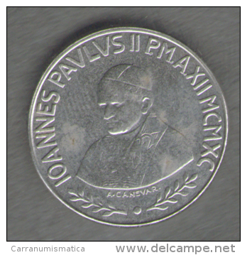 VATICANO 100 LIRE 1990 - Vaticaanstad