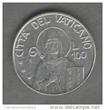 VATICANO 100 LIRE 1990 - Vaticaanstad