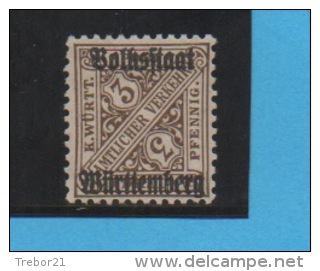 ALLEMAGNE, WURTEMBERG , Weimar  . Yvert N° S 101 - Mint