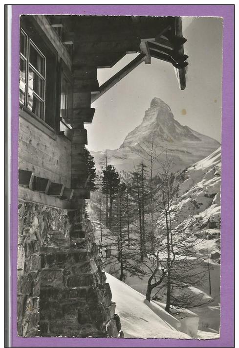 Suisse -  ZERMATT - Chalet Santa Fé  - 2 Scans - Zermatt