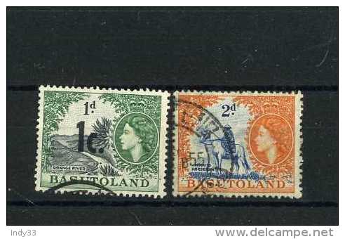 - GRANDE BRETAGNE COLONIES . TIMBRES DE BASUTOLAND 1954/61 . OBLITERES . - 1933-1964 Kronenkolonie