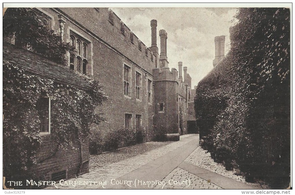 UNITED KINGDOM 1913 - VINTAGE POSTCARD - HAMPTON COURT - THE MASTER CARPENTERS COURT- NEW UNUSED REJAL311 PERFECT  CONDI - Middlesex