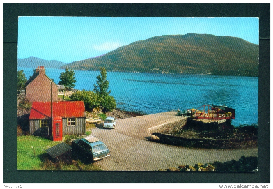 SCOTLAND  -  Isle Of Skye  Genelg Ferry  Unused Postcard As Scan - Ross & Cromarty